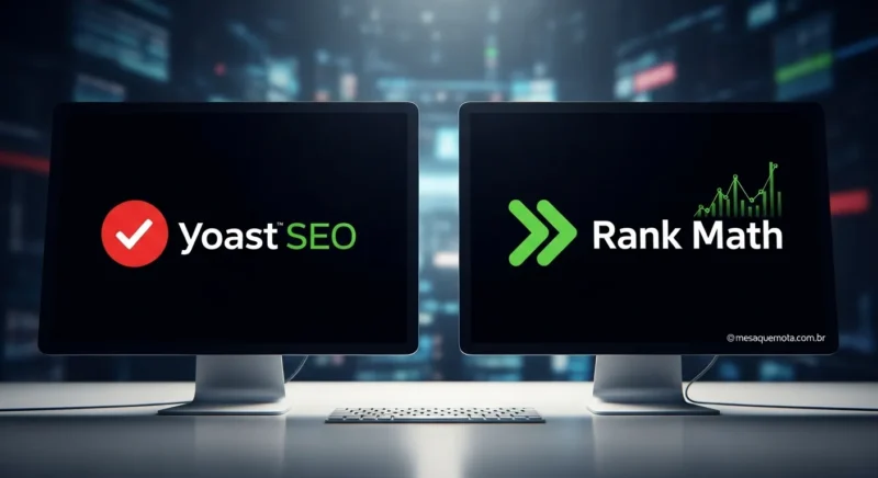 Os 7 Melhores Plugins SEO WordPress Para Disparar Seu Tráfego 1 Plugins WordPress Para SEO rank math vs yoast seo